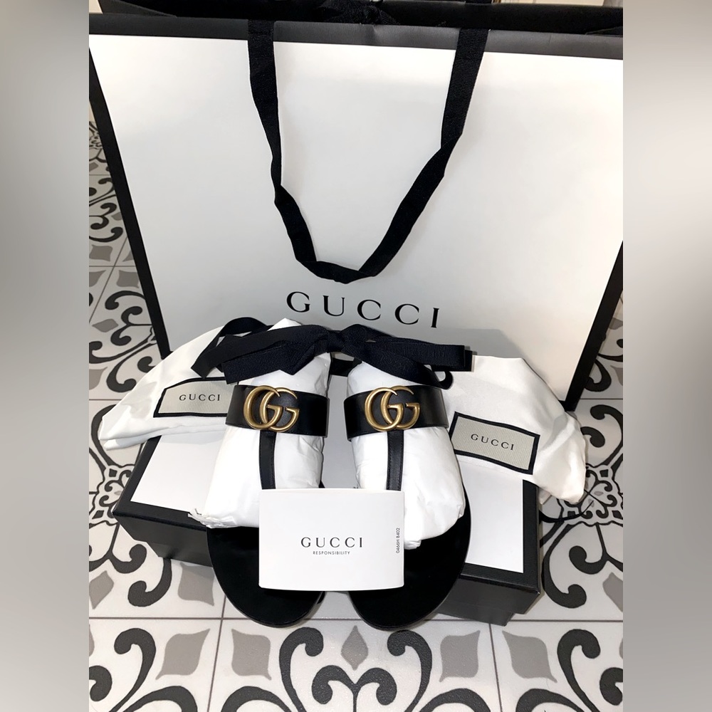 GUCCI MARMONT SANDALS WITH EVERYTHING!